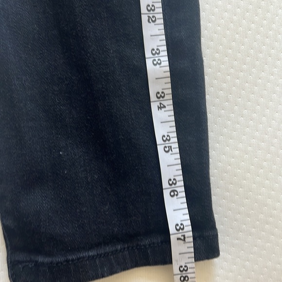 High Rize Stretch Denim Ankle Jeans with Stud accent - Picture 12 of 15